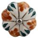Light Caramel Plant Melon Ceramic Wine Stopper